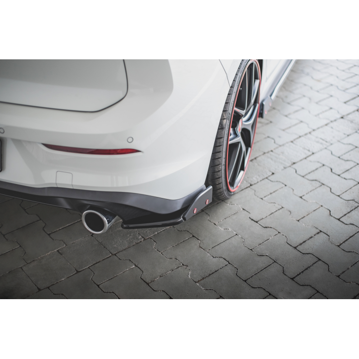 Splittery Tylne Boczne V.2 + Flaps Volkswagen Golf GTI / GTE Mk8