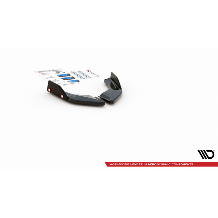 Splittery Tylne Boczne V.2 + Flaps Volkswagen Golf GTI / GTE Mk8