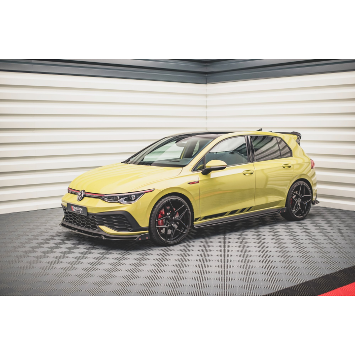 Dokładki Progów V.2 + Flaps Volkswagen Golf GTI / GTE / GTI Clubsport / GTD / R-Line Mk8