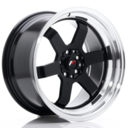 Japan Racing JR12 17x9 ET25 5x112/120 Gloss Black w/Machined Lip