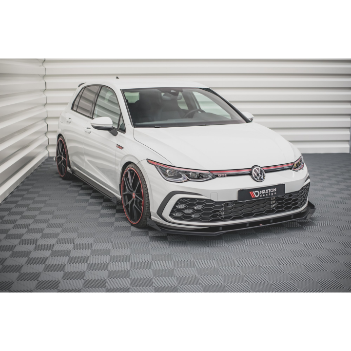 Splitter Przedni Street Pro + Flaps Volkswagen Golf GTI / GTE / GTD / R-Line Mk8