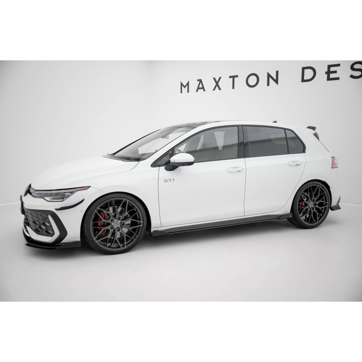 Dokładki progów Street Pro + Flaps Volkswagen Golf GTI Clubsport Mk8 Facelift