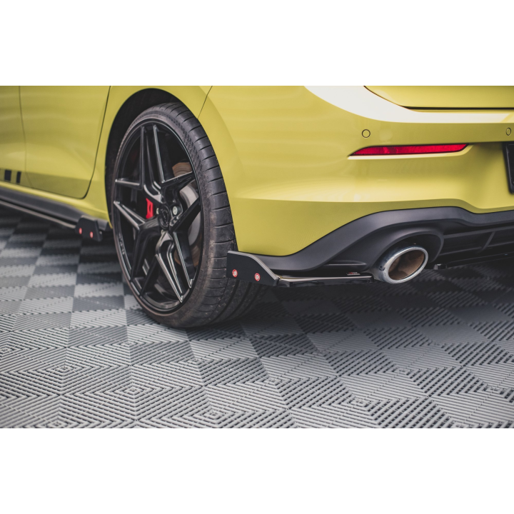 Splittery Tylne Boczne V.1 + Flaps Volkswagen Golf GTI Clubsport Mk8 Facelift