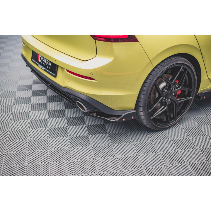 Splittery Tylne Boczne V.1 + Flaps Volkswagen Golf GTI Clubsport Mk8 Facelift