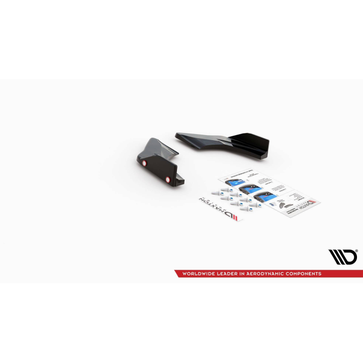 Splittery Tylne Boczne V.1 + Flaps Volkswagen Golf GTI Clubsport Mk8 Facelift