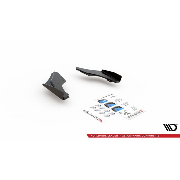 Splittery Tylne Boczne Street Pro + Flaps Volkswagen Golf GTI Clubsport Mk8
