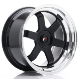 Japan Racing JR12 17x9 ET25 BLANK Gloss Black w/Machined Lip