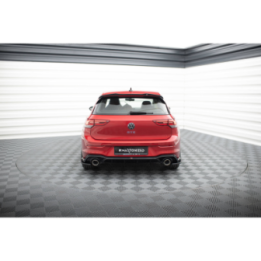 Dokładka Tylna + Atrapa Wydechu Volkswagen Golf GTE / R-Line Mk8 / Mk8 Facelift