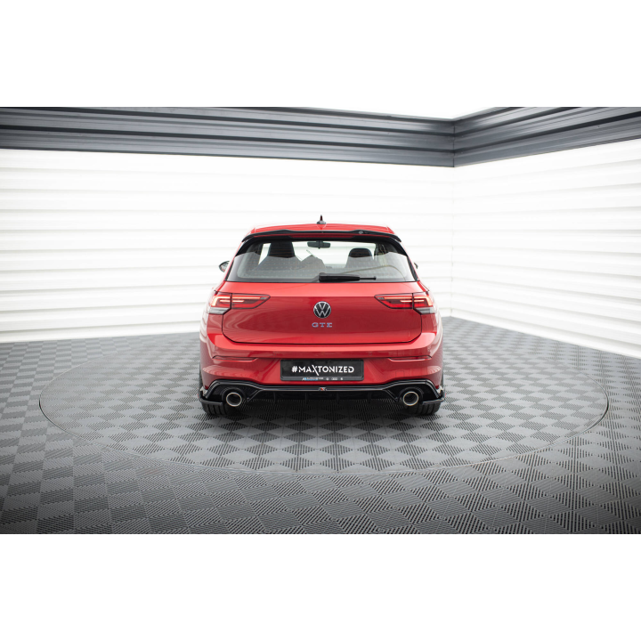 Dokładka Tylna + Atrapa Wydechu Volkswagen Golf GTE / R-Line Mk8 / Mk8 Facelift