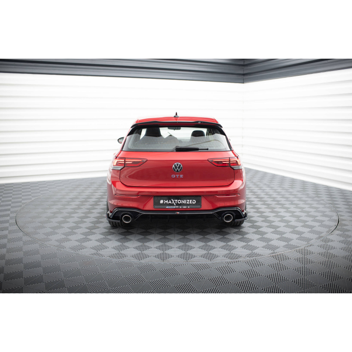 Dokładka Tylna + Atrapa Wydechu Volkswagen Golf GTE / R-Line Mk8 / Mk8 Facelift