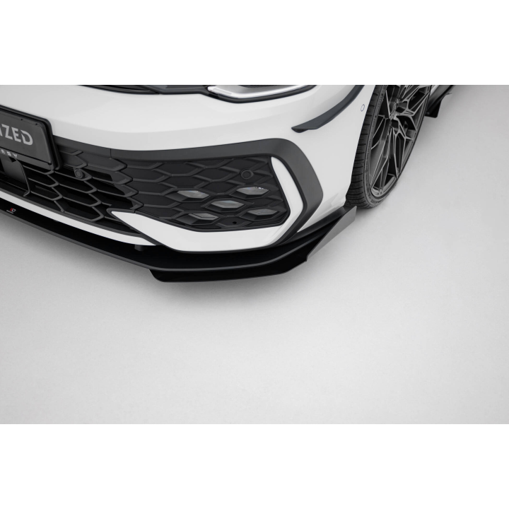 Splitter Przedni Street Pro + Flaps Volkswagen Golf GTI / GTE / R-Line Mk8 Facelift