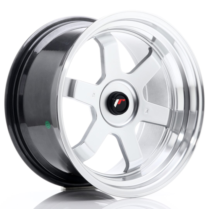Japan Racing JR12 17x9 ET25 BLANK Hyper Silver w/Machined Lip