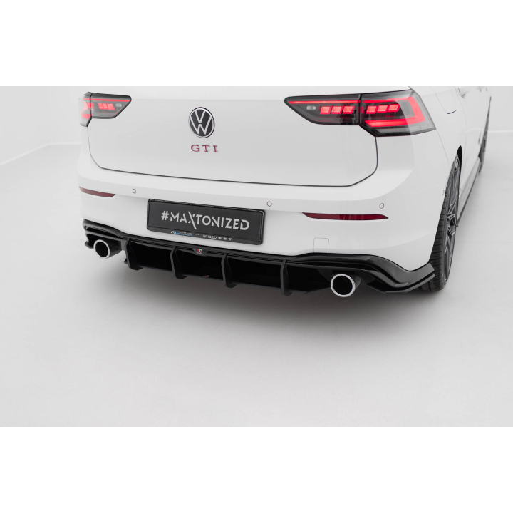 Splittery Tylne Boczne Street Pro V.2 Volkswagen Golf GTI Mk8  Produkt pasuje tylko z:    VW-GO-8-GTI-CS-RS1G-GTIO_O