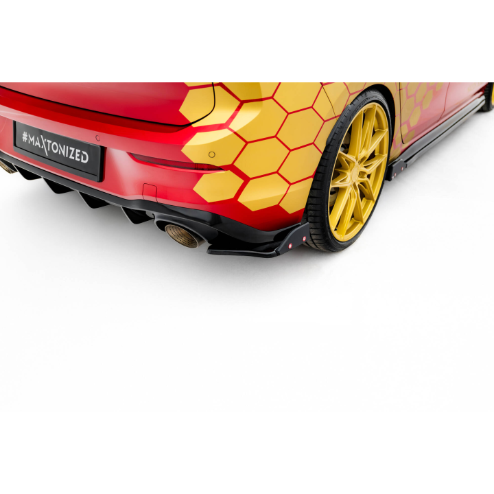 Splittery Tylne Boczne V.1 + Flaps Volkswagen Golf GTI Clubsport Mk8 Facelift