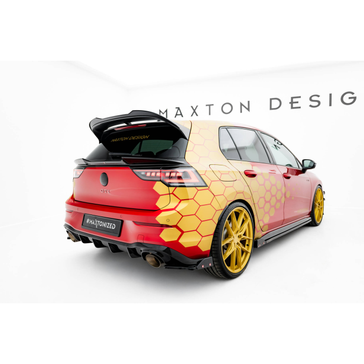 Splittery Tylne Boczne V.1 + Flaps Volkswagen Golf GTI Clubsport Mk8 Facelift