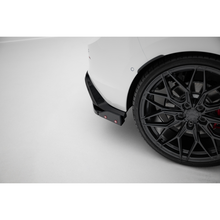 Splittery Tylne Boczne V.4 + Flaps Volkswagen Golf GTI / GTE Mk8  Produkt pasuje tylko z:    VW-GO-8-GTI-RS2