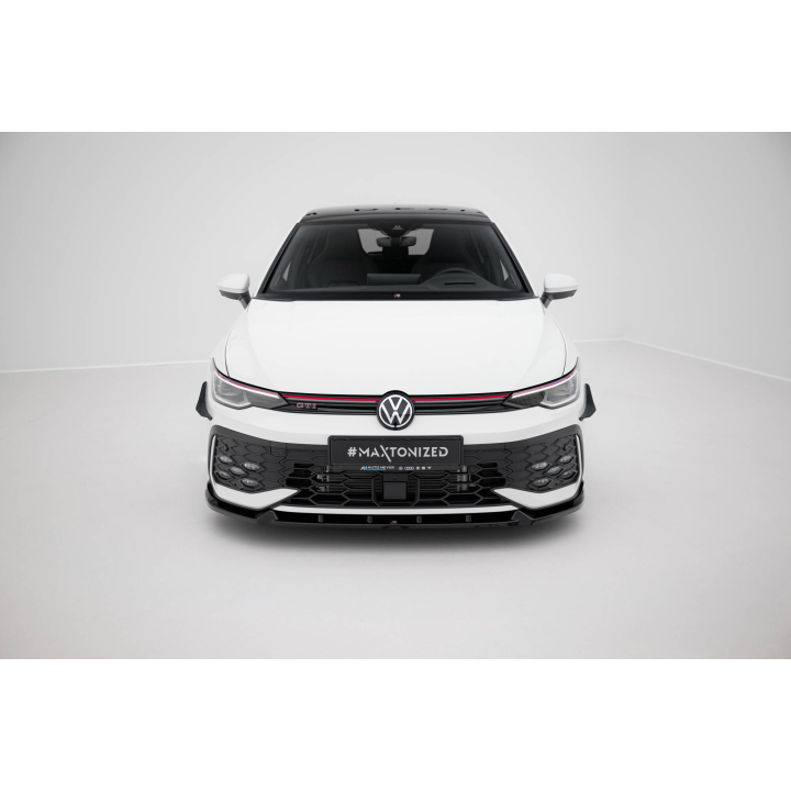 Splitter Przedni V.2 Volkswagen Golf GTI / GTE / R-Line Mk8 Facelift