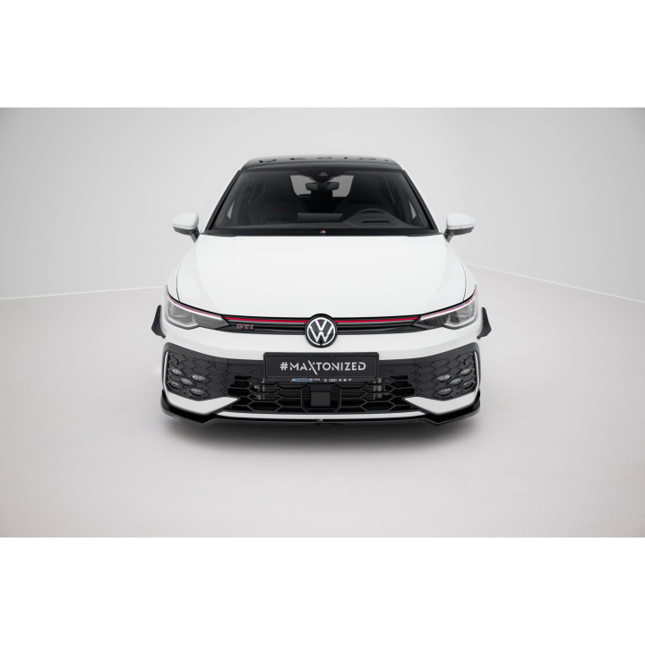 Splitter Przedni V.3 Volkswagen Golf GTI / GTE / R-Line Mk8 Facelift