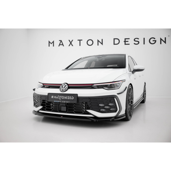 Splitter Przedni V.4 Volkswagen Golf GTI / GTE / R-Line Mk8 Facelift