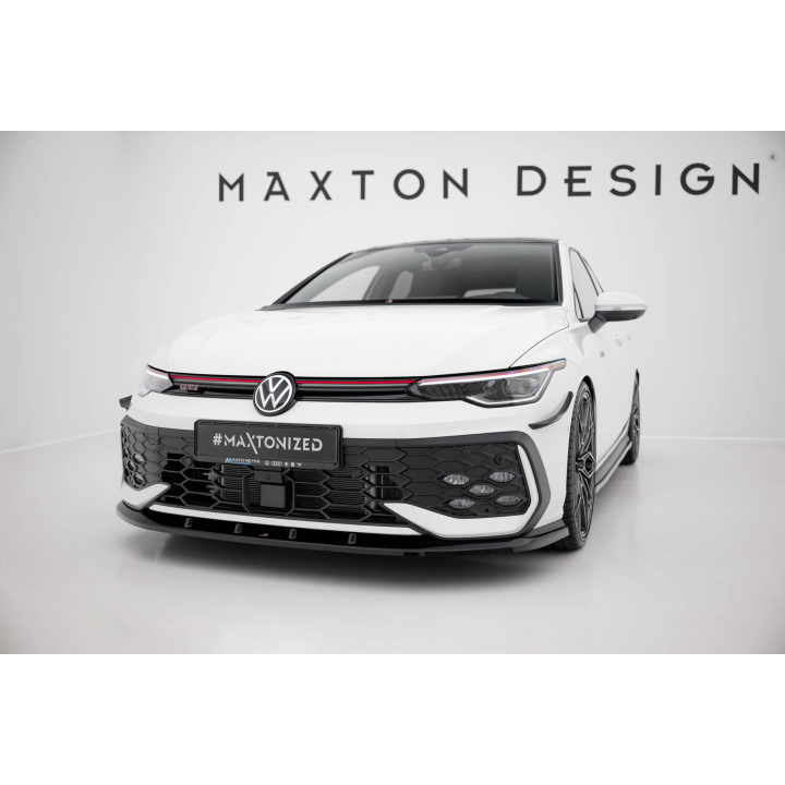 Splitter Przedni V.5 Volkswagen Golf GTI / GTE / R-Line Mk8 Facelift