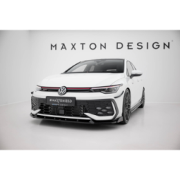 Splitter Przedni V.2 + Flaps Volkswagen Golf GTI / GTE / R-Line Mk8 Facelift