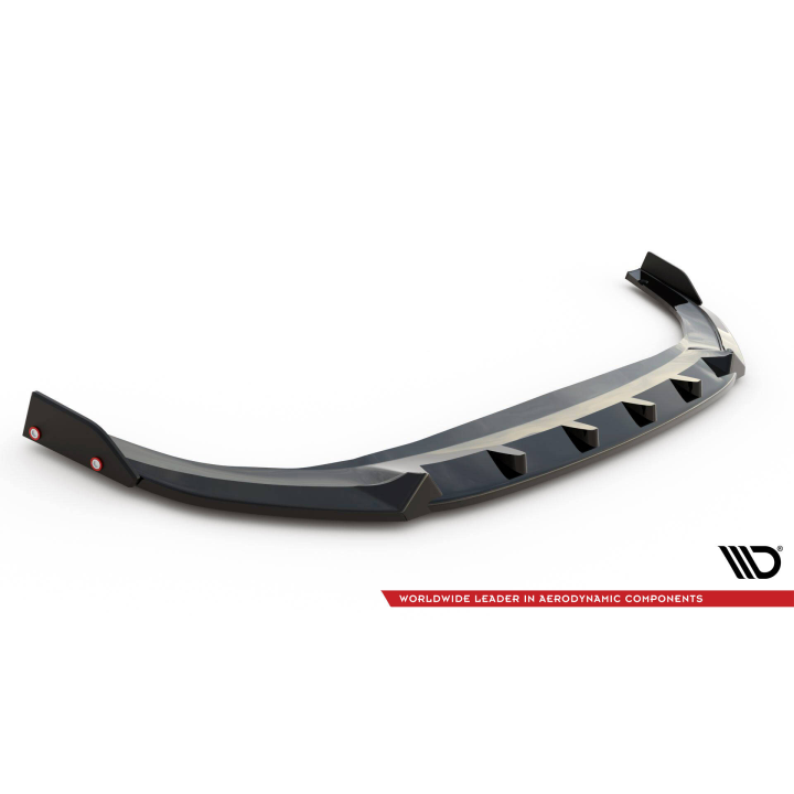 Splitter Przedni V.2 + Flaps Volkswagen Golf GTI / GTE / R-Line Mk8 Facelift