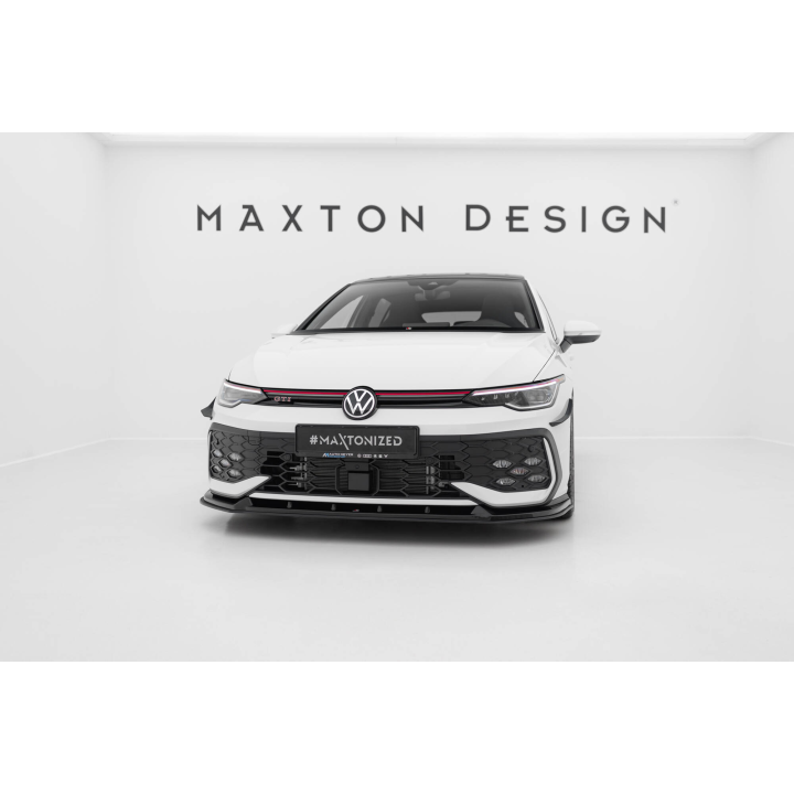 Splitter Przedni Street Pro V.2 Volkswagen Golf GTI / GTE / R-Line Mk8 Facelift
