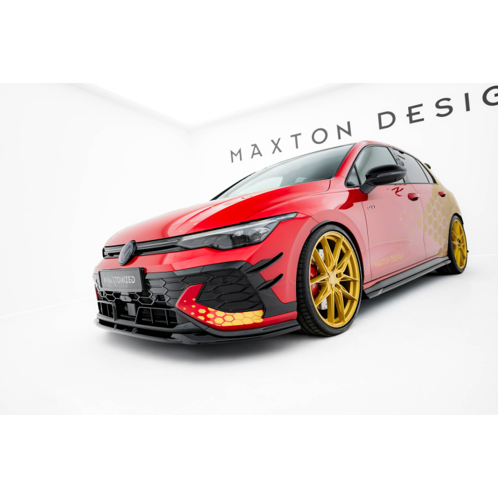 Canards(owiewki przedniego zderzaka) Volkswagen Golf GTI Clubsport Mk8 Facelift