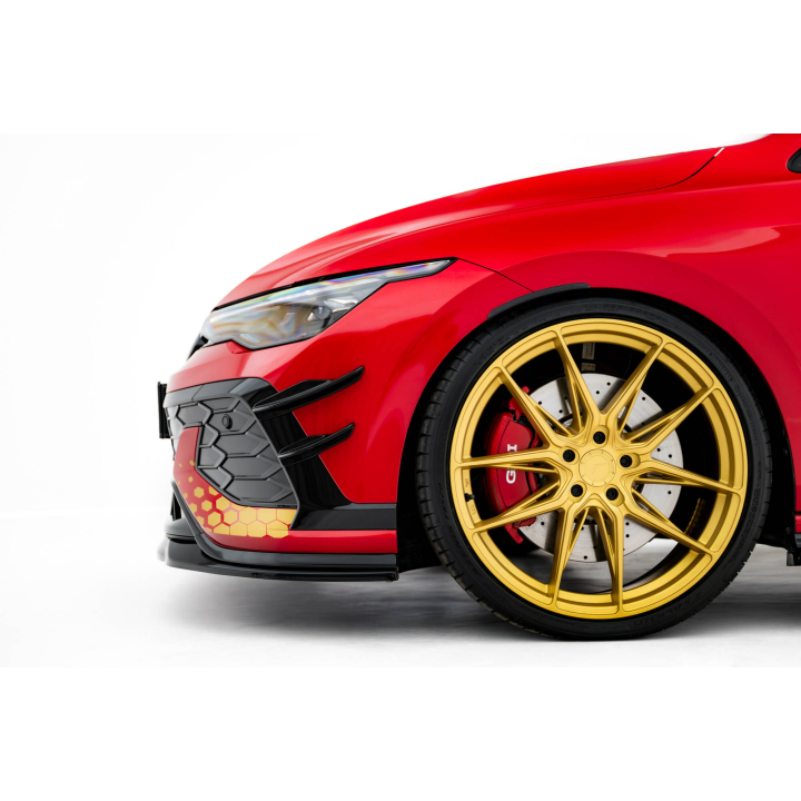 Canards(owiewki przedniego zderzaka) Volkswagen Golf GTI Clubsport Mk8 Facelift