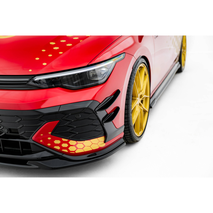Canards(owiewki przedniego zderzaka) Volkswagen Golf GTI Clubsport Mk8 Facelift