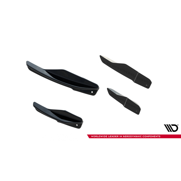 Canards(owiewki przedniego zderzaka) Volkswagen Golf GTI Clubsport Mk8 Facelift