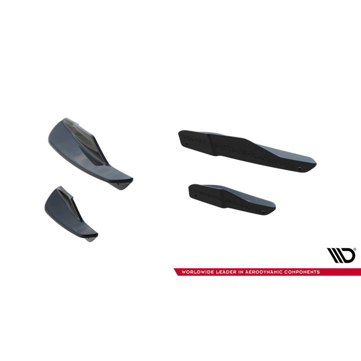 Canards(owiewki przedniego zderzaka) Volkswagen Golf GTI Clubsport Mk8 Facelift