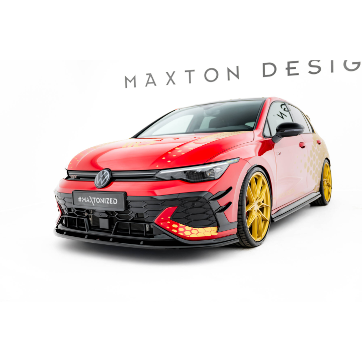Splitter Przedni V.2 Volkswagen Golf GTI Clubsport Mk8 Facelift