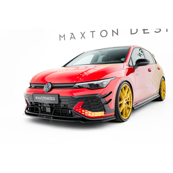 Splitter Przedni V.3 Volkswagen Golf GTI Clubsport Mk8 Facelift