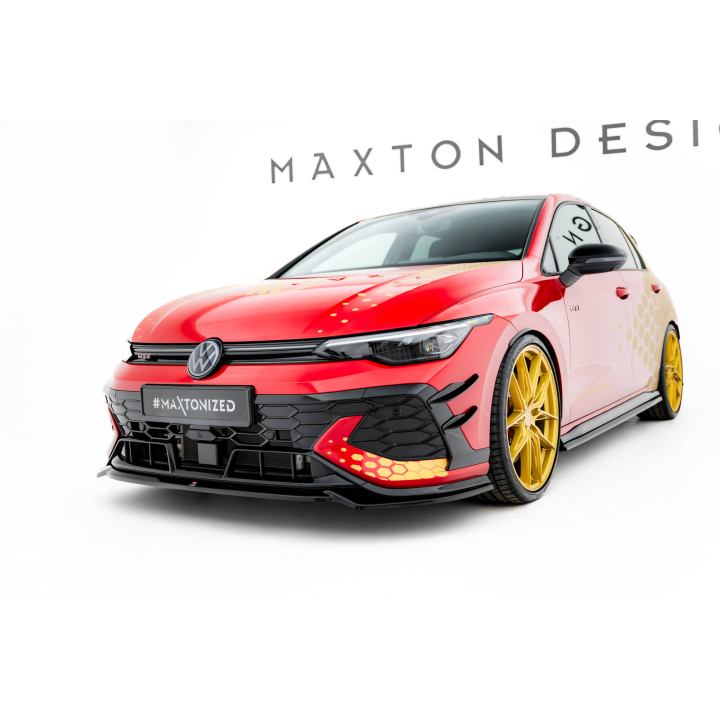 Splitter Przedni V.4 Volkswagen Golf GTI Clubsport Mk8 Facelift