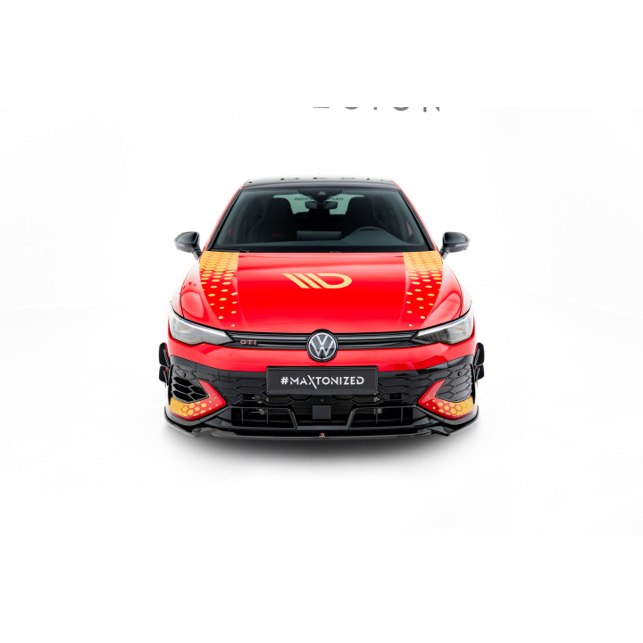 Splitter Przedni V.4 Volkswagen Golf GTI Clubsport Mk8 Facelift