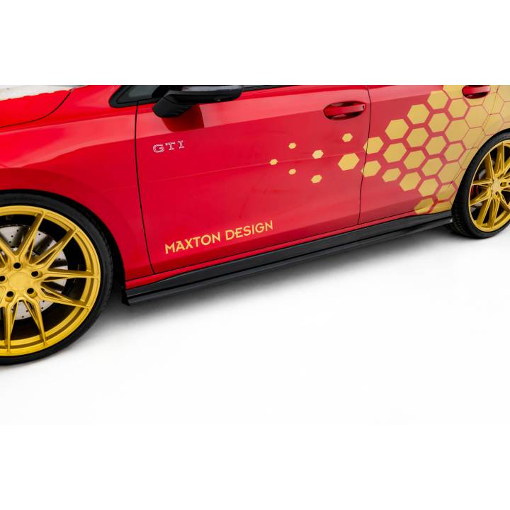 Dokładki Progów V.2 Volkswagen Golf GTI Clubsport Mk8 Facelift