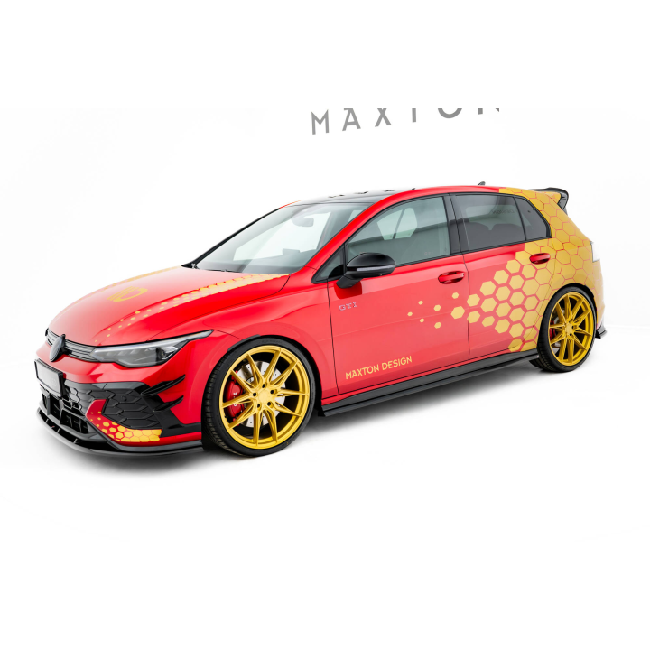Dokładki Progów V.2 Volkswagen Golf GTI Clubsport Mk8 Facelift