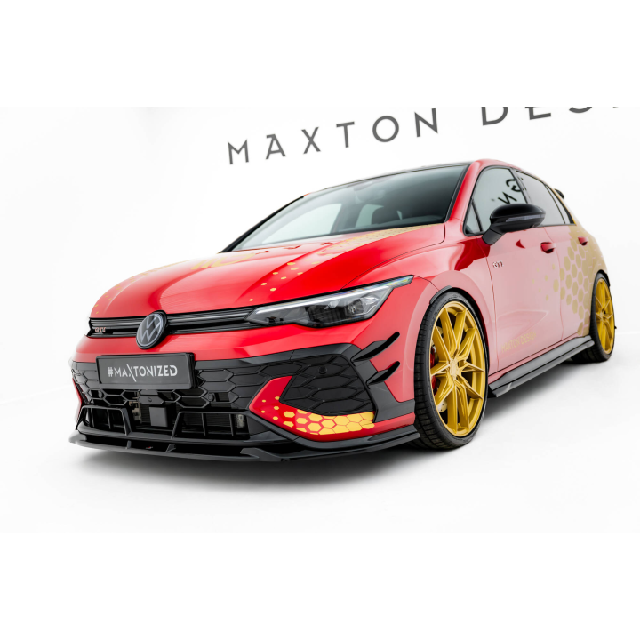 Zestaw Splitterów V.1 Volkswagen Golf GTI Clubsport Mk8 Facelift