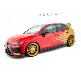 Zestaw Splitterów V.2 Volkswagen Golf GTI Clubsport Mk8 Facelift