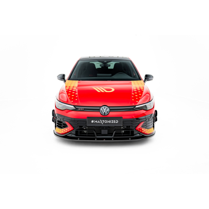 Zestaw Splitterów V.2 Volkswagen Golf GTI Clubsport Mk8 Facelift