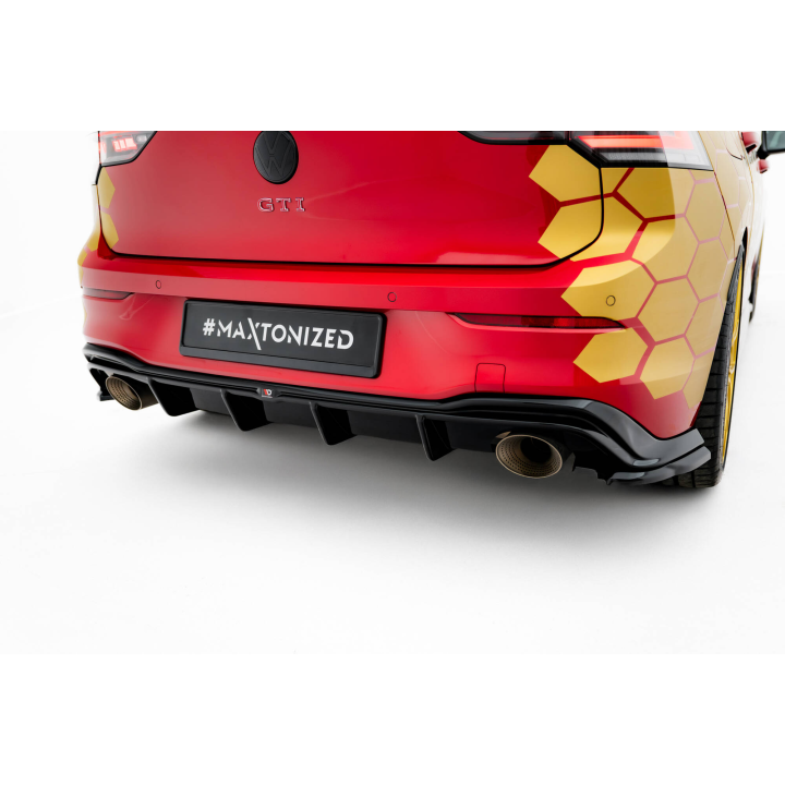 Zestaw Splitterów V.2 Volkswagen Golf GTI Clubsport Mk8 Facelift
