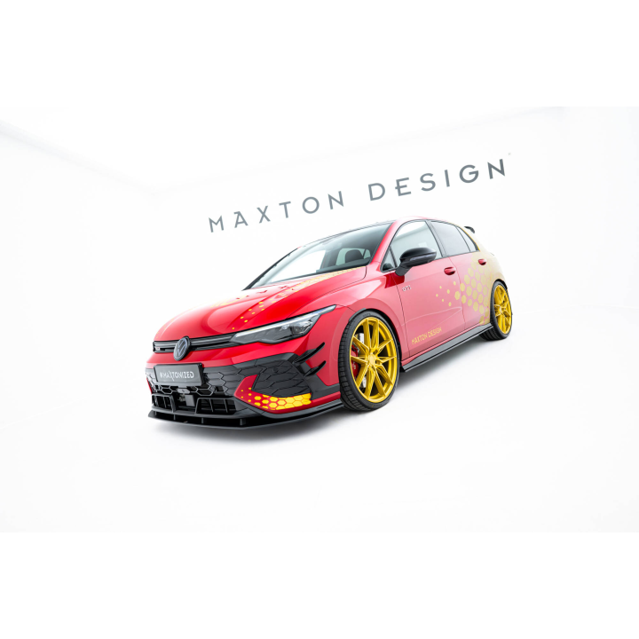 Splitter Przedni Street Pro Volkswagen Golf GTI Clubsport Mk8 Facelift