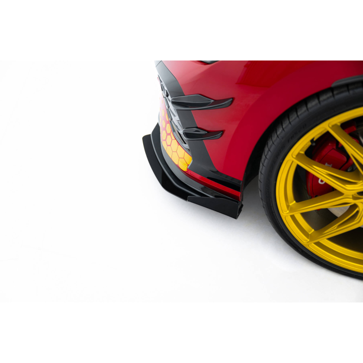 Splitter Przedni Street Pro + Flaps Volkswagen Golf GTI Clubsport Mk8 Facelift