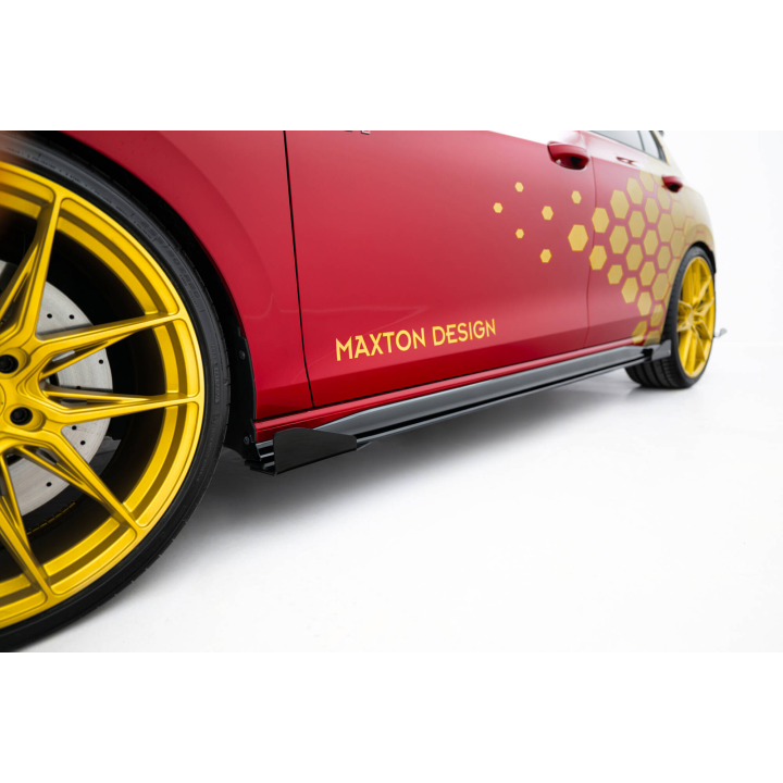 Dokładki progów Street Pro + Flaps Volkswagen Golf GTI Clubsport Mk8 Facelift