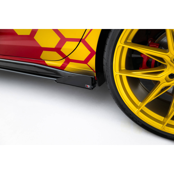 Dokładki progów Street Pro + Flaps Volkswagen Golf GTI Clubsport Mk8 Facelift