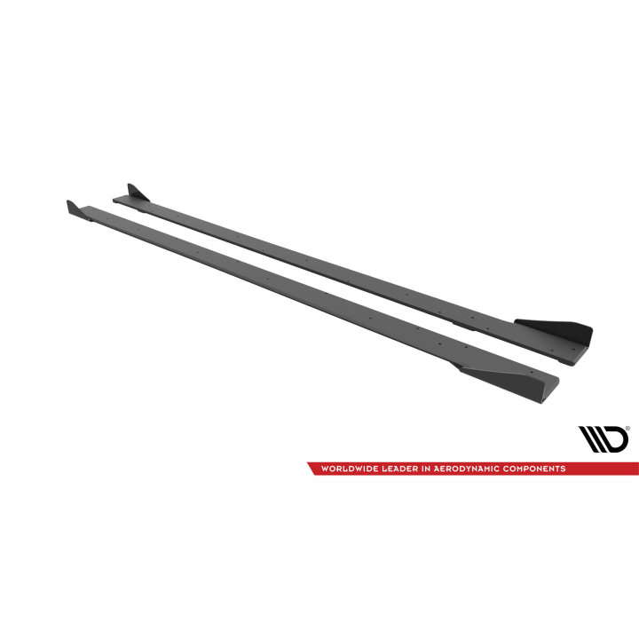 Dokładki progów Street Pro + Flaps Volkswagen Golf R Mk7
