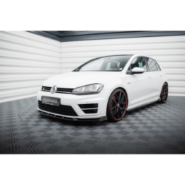 Splitter Przedni V.5 + Flaps Volkswagen Golf R / R-Line Mk7