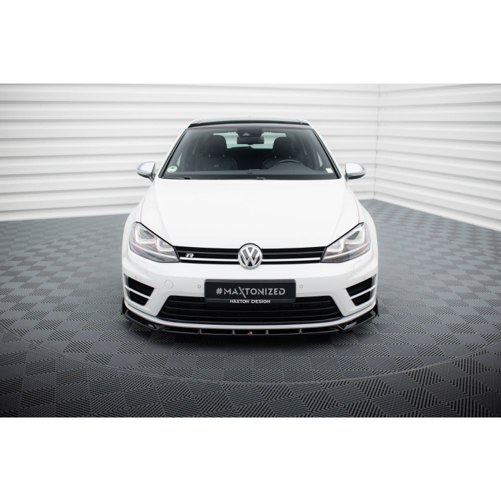 Splitter Przedni V.5 + Flaps Volkswagen Golf R / R-Line Mk7