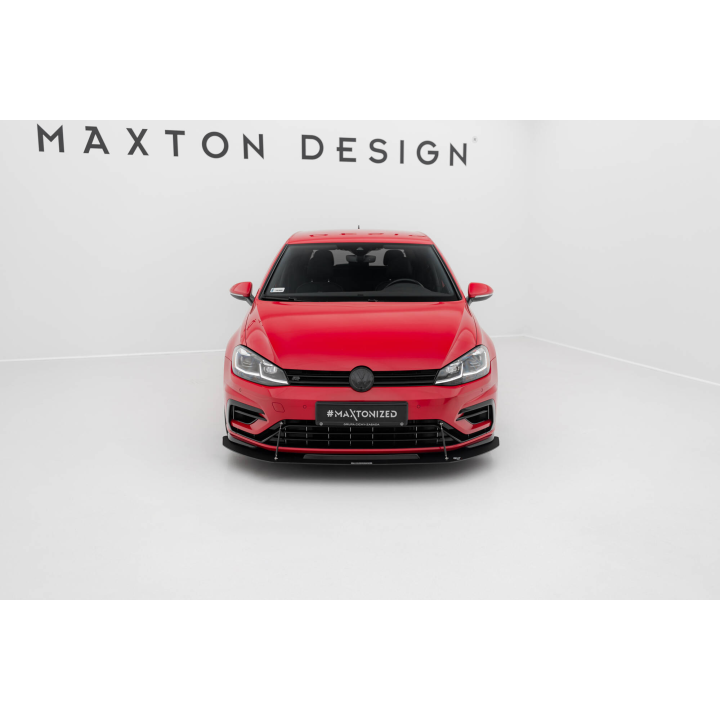 Hybrydowy Splitter Przedni Racing VW Golf 7 R / R-Line Facelift